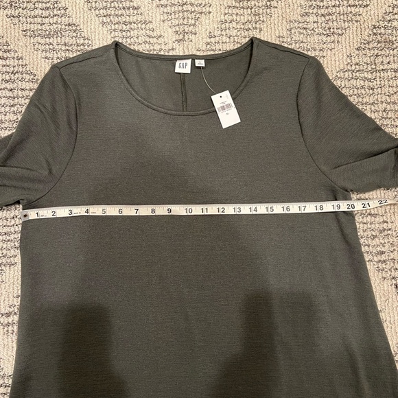GAP Softspun Short Sleeve Swing Dress - Picture 5 of 9
